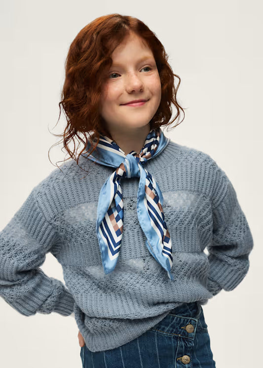 Mayoral Iceberg Openwork Sweater