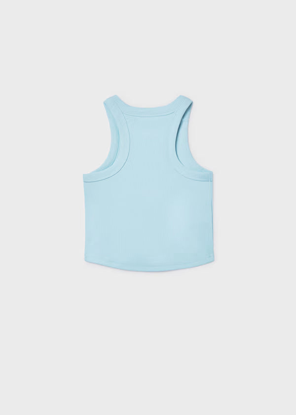 Mayoral Blue Studded Tank Top