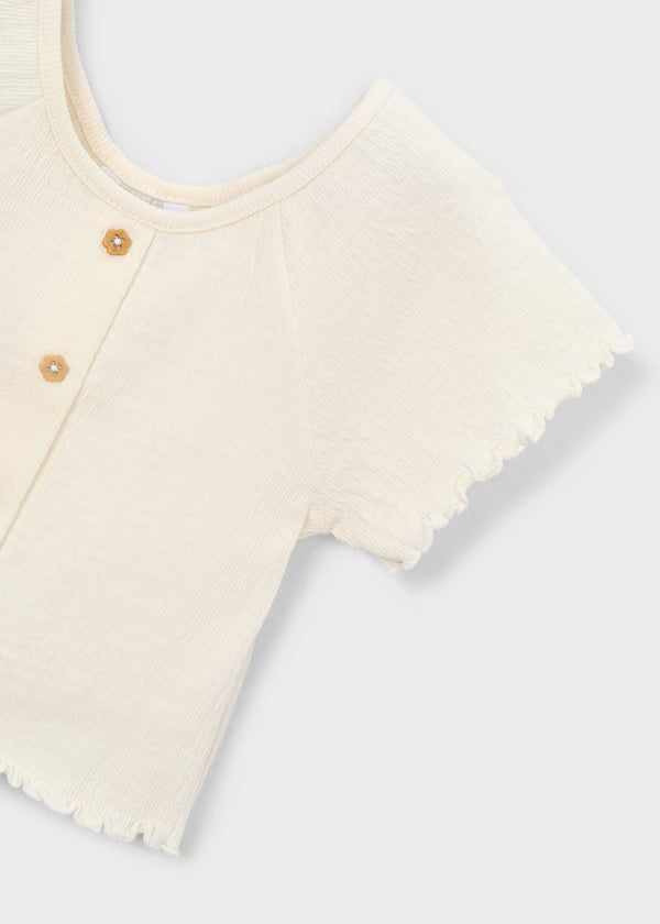 Mayoral Bone Button Top