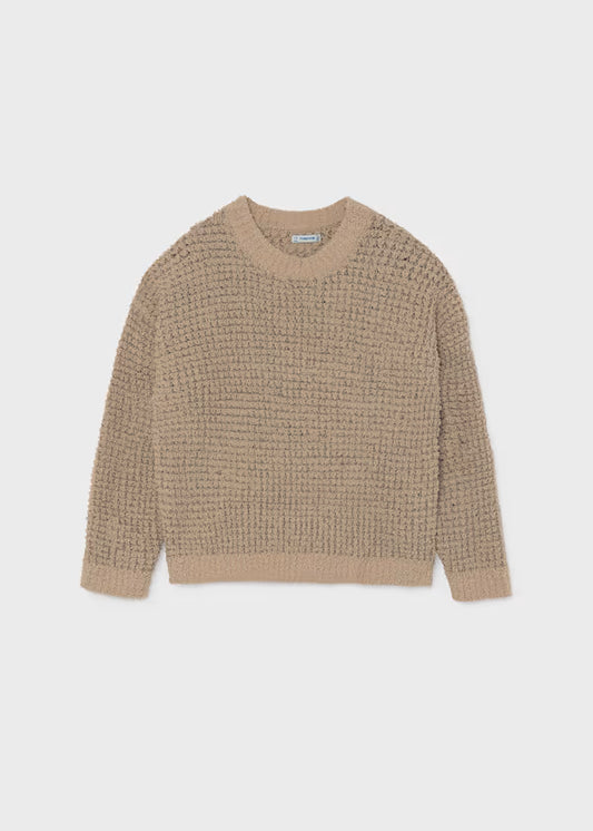 Mayoral Bronze Shimmer Sweater