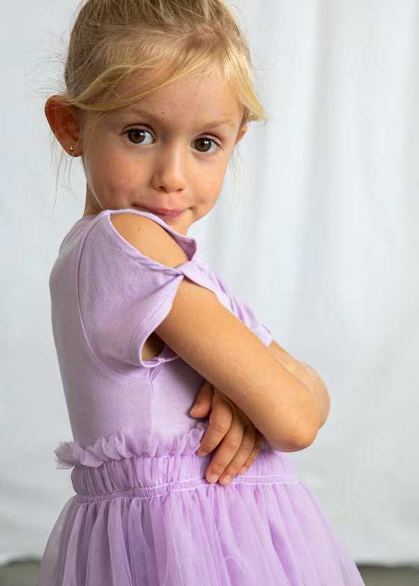 Mayoral Lilac Tulle Dress