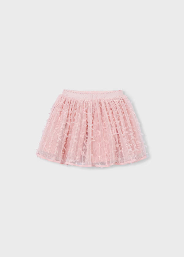Mayoral Blossom Pink Tulle Top & Skirt