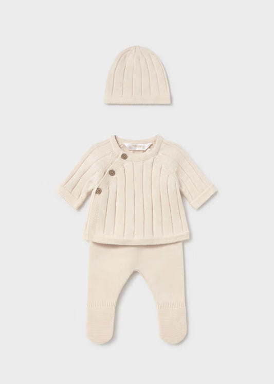 Mayoral Pottery 3 Piece Knit Set