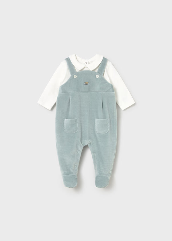 Mayoral Ice Corduroy Romper