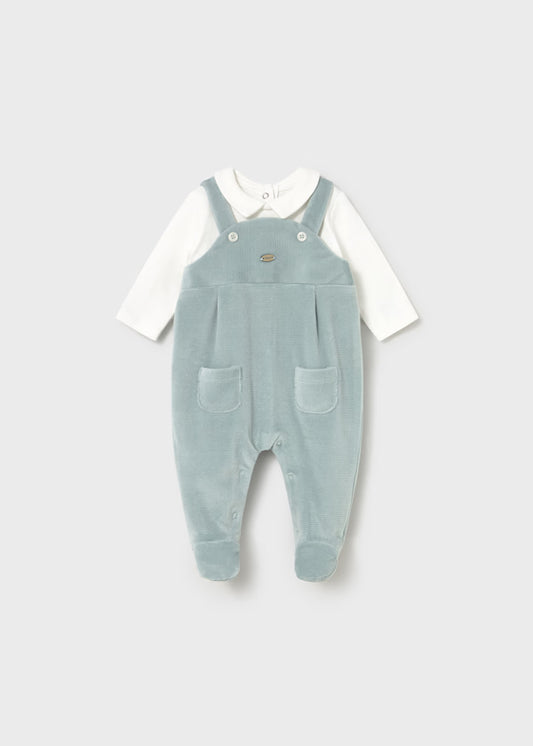 Mayoral Ice Corduroy Romper
