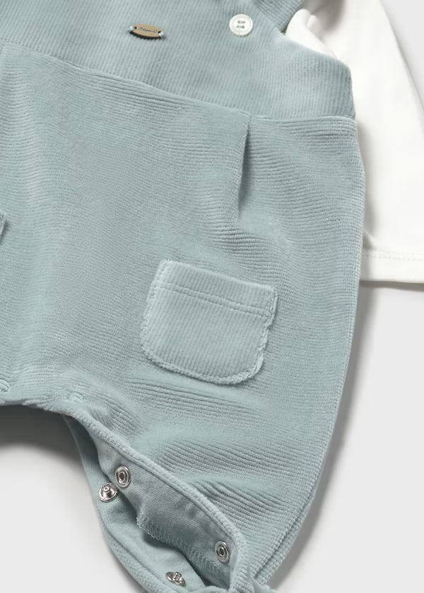 Mayoral Ice Corduroy Romper