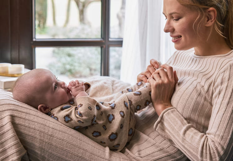 Mayoral Animal Print Sweater Knit Outfit