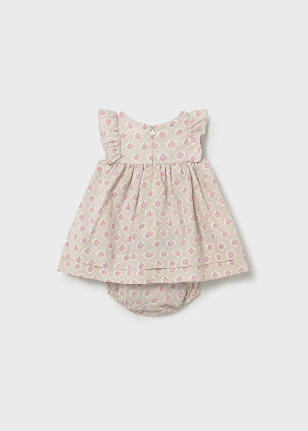 Mayoral Terracotta Printed Dress