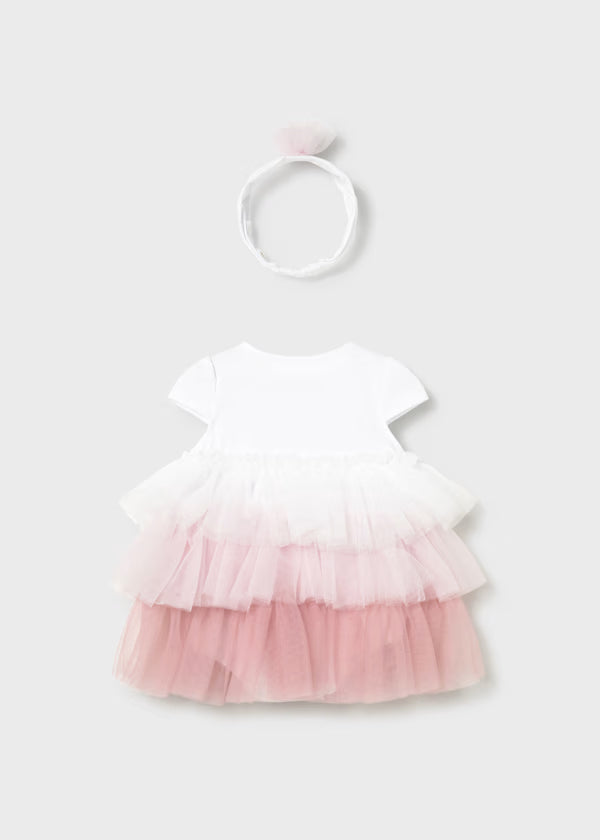 Mayoral Rose Tulle Dress