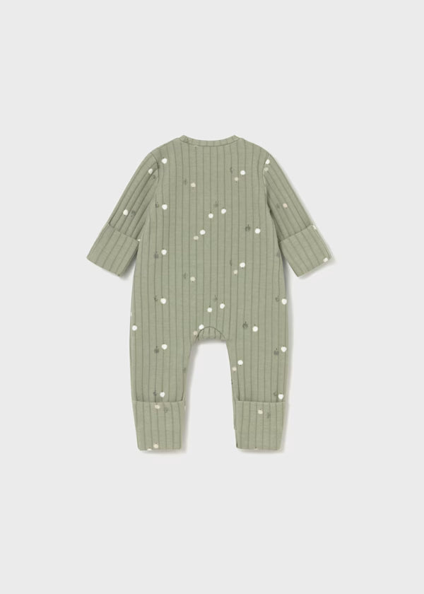 Mayoral Sage Zip Romper