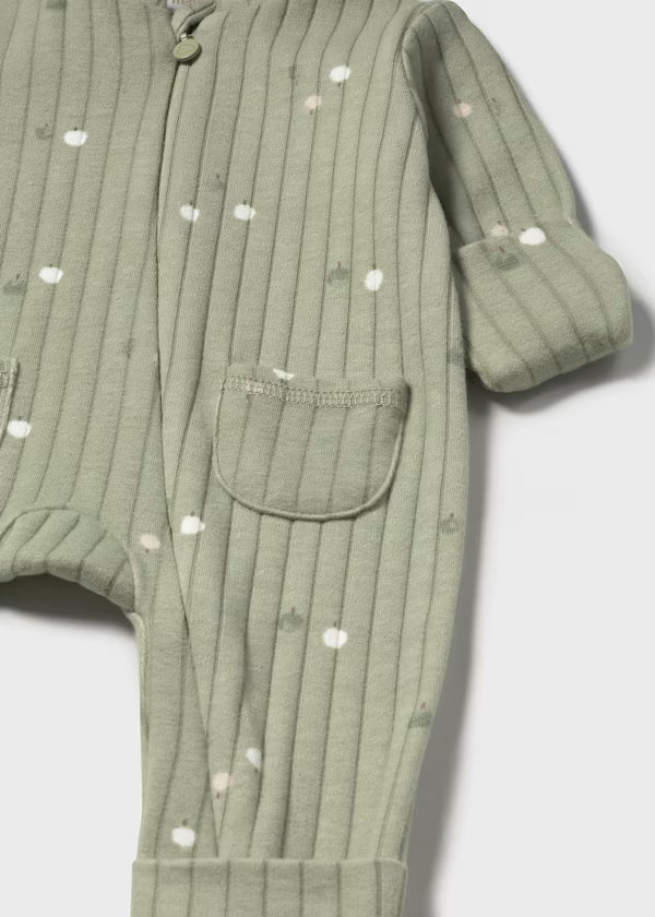 Mayoral Sage Zip Romper