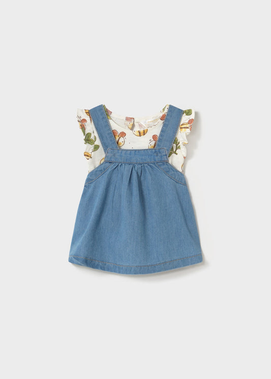 Mayoral Denim Jumper Set