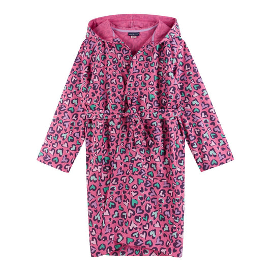 Andy & Evan Pink Heart Robe