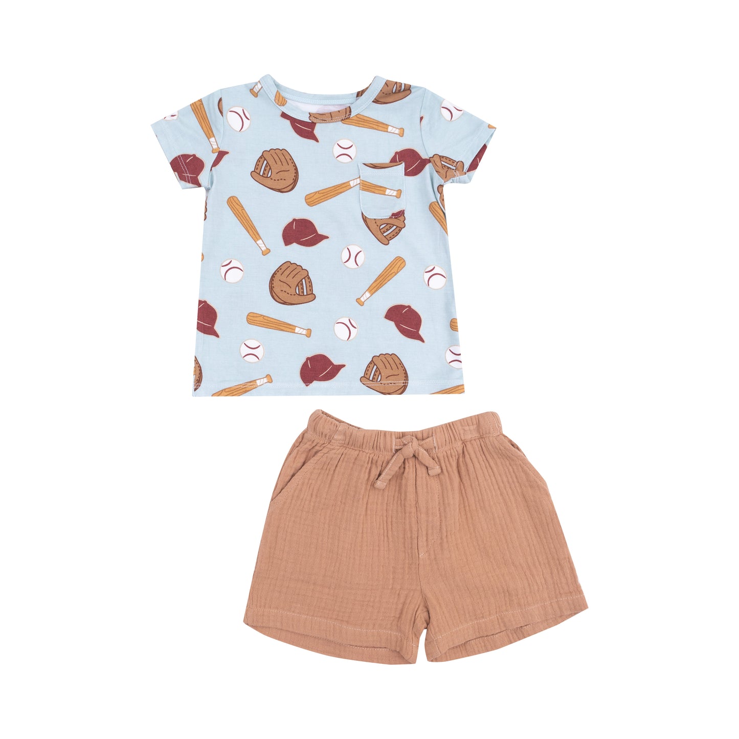 Angel Dear Baseball Tee & Short