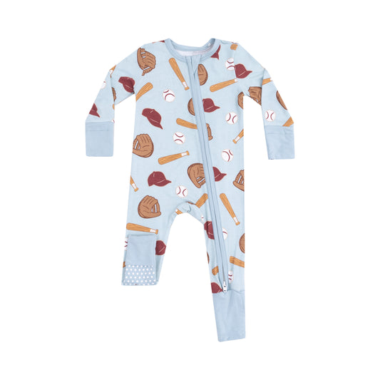 Angel Dear Baseball Zipper Romper