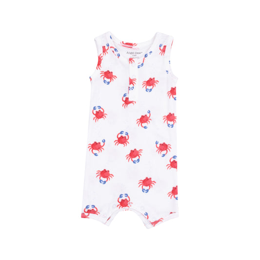 Angel Dear Crabby Cuties Sleeveless Romper