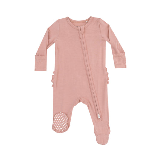 Angel Dear Mellow Rose Ruffle Footie