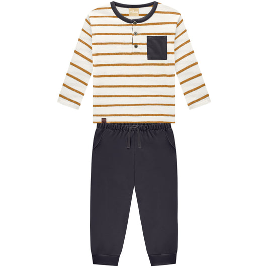 Milon Mango Brown Knit Set