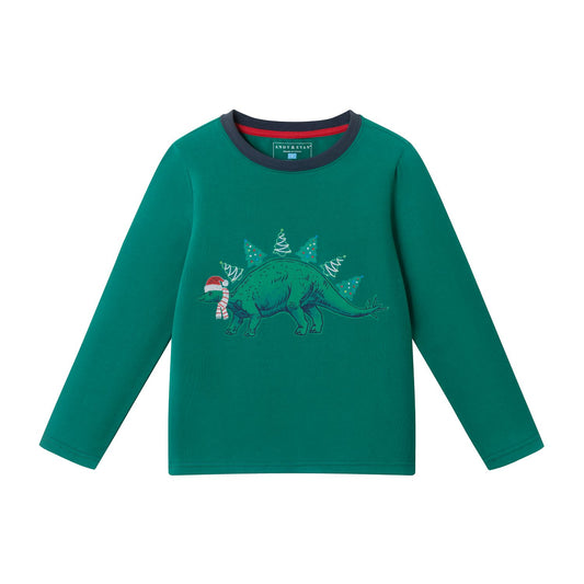 Andy & Evan Holiday Dino Shirt