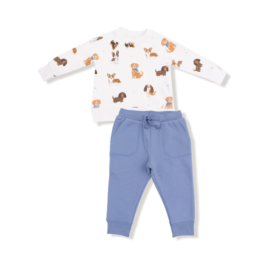 Angel Dear Best Friends Dog French Terry Set