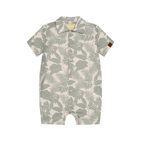 Milon Wasabi Palm Leaf Romper