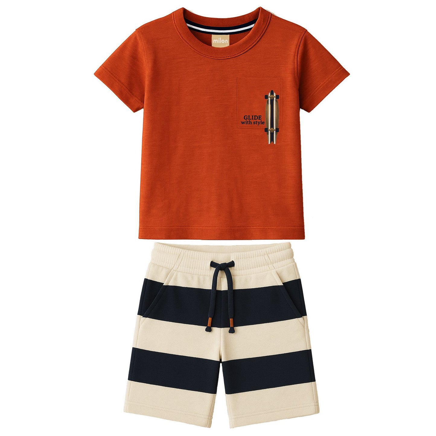Milon Longboard Stripe Set
