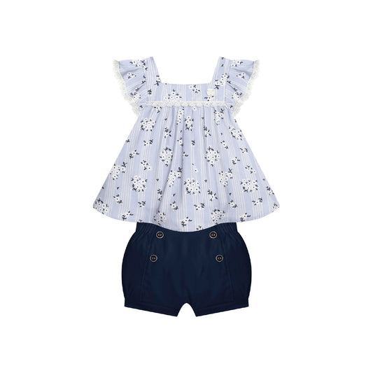 Milon Blue Floral Set