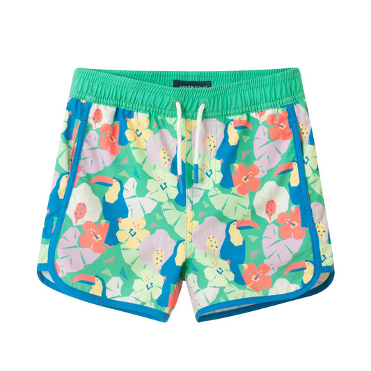 Andy & Evan Aqua Toucan Swim Trunk