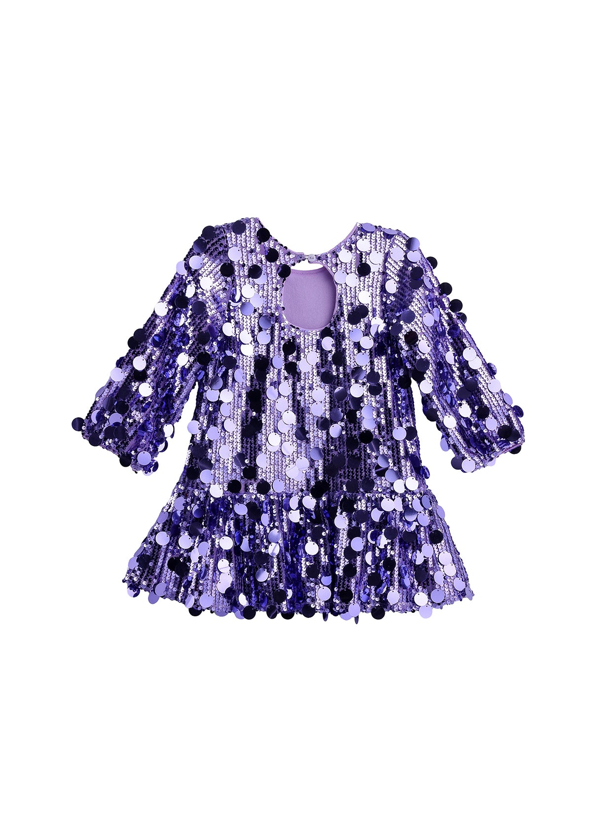 Isobella & Chloe Purple Shake It Off Dress