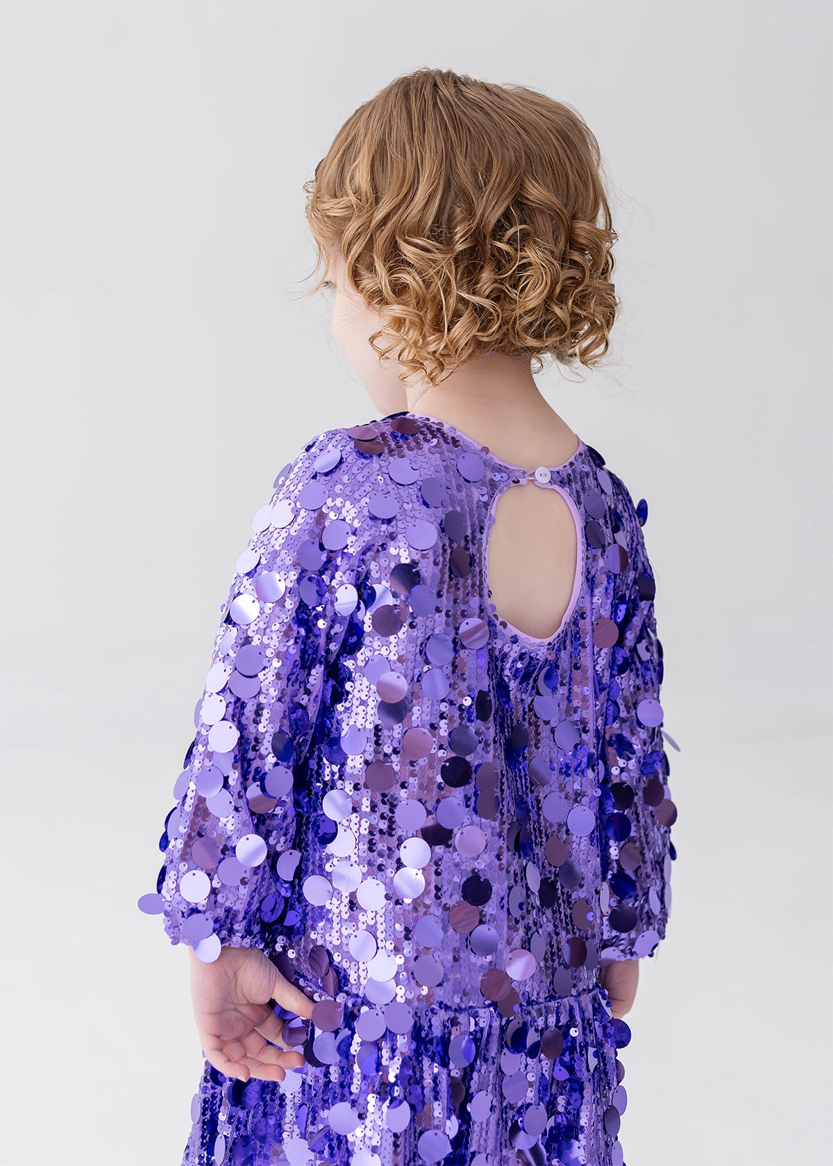 Isobella & Chloe Purple Shake It Off Dress