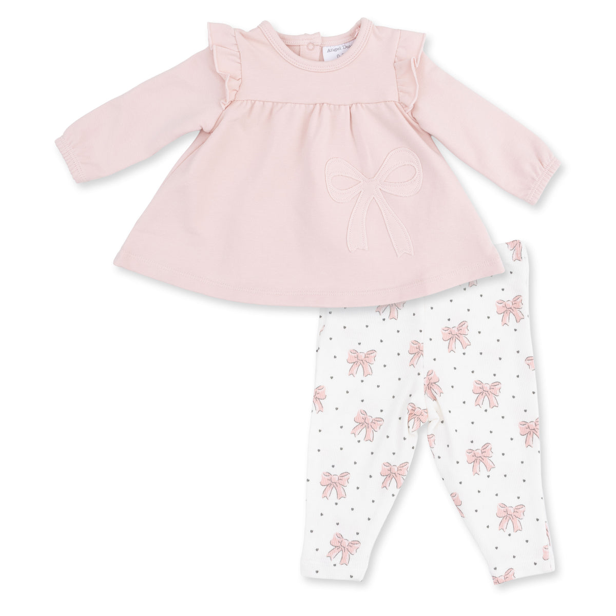 Angel Dear Veiled Pink Bows Set