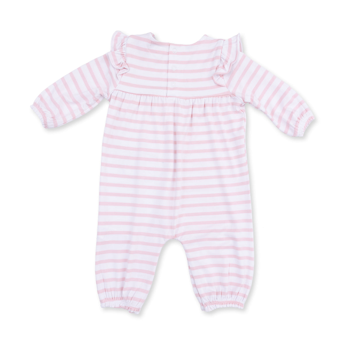 Angel Dear Football Ruffle Sleeve Snap Romper