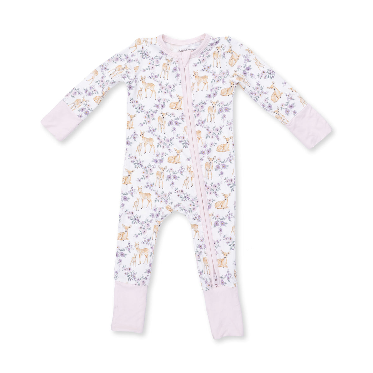 Angel Dear Floral Deer Convertible Romper