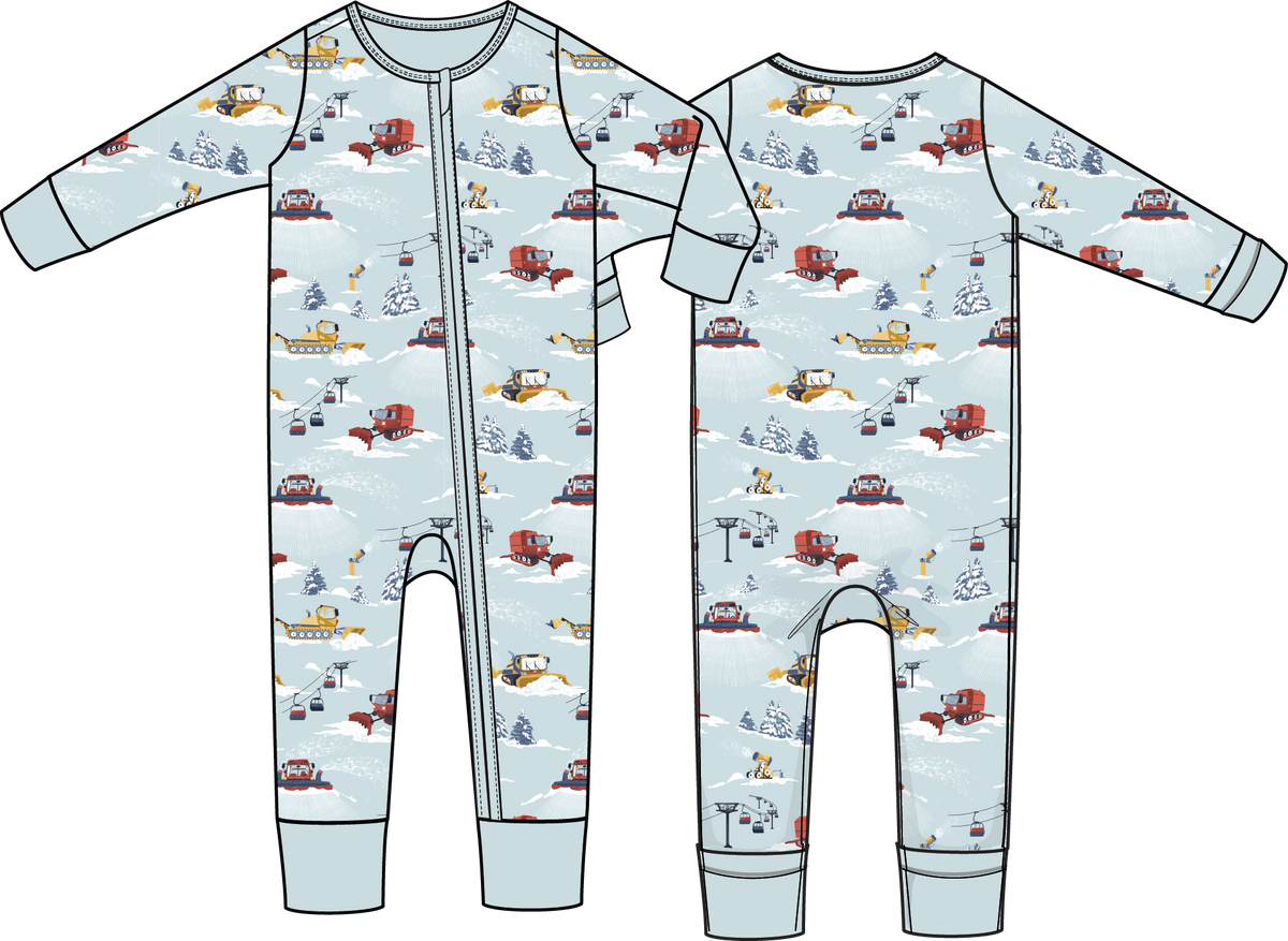 Angel Dear Snow Machines Convertible Romper