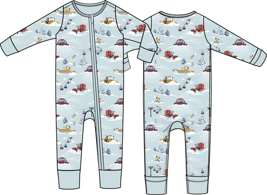 Angel Dear Snow Machines Convertible Romper